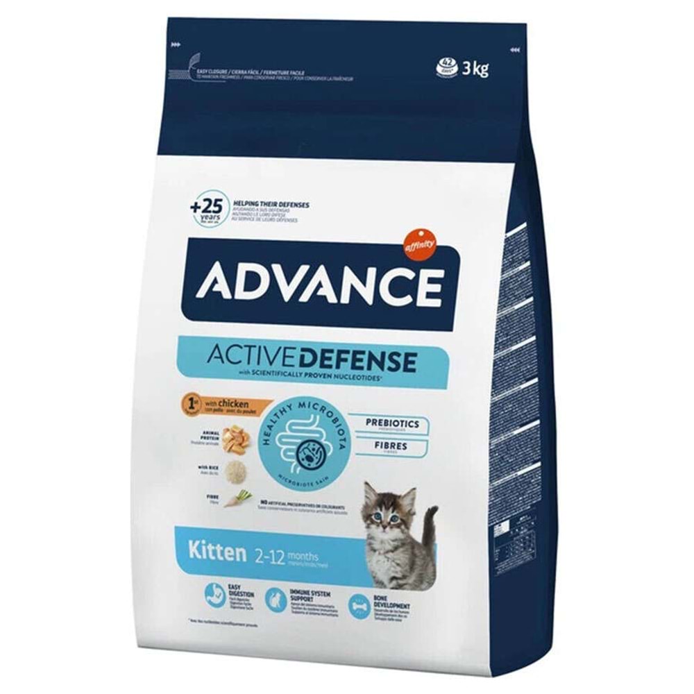 Advance Kitten Chicken 3 kg Tavuklu Yavru Kedi Maması