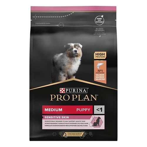 ProPlan Medium Puppy Somonlu Orta Irk Yavru Köpek Maması 3kg