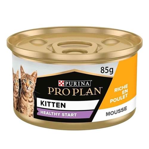 ProPlan Kitten Tavuklu 85g Yavru Kedi Konserve Maması