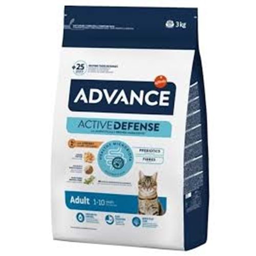 Advance Adult Chicken 3 kg Tavuklu Yetişkin Kedi Maması