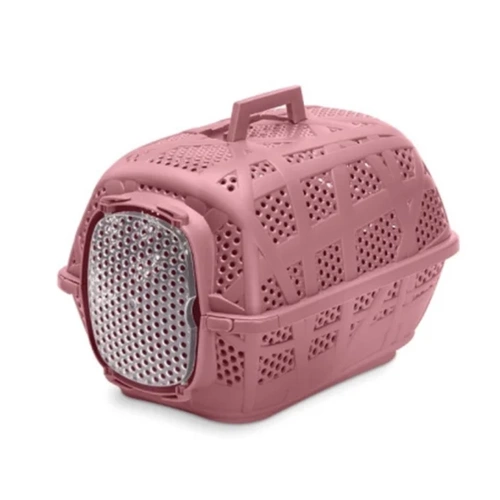 Imac Carry Sport Metal Kapılı Kedi Köpek Taşıma Çantası Pembe 48x34x32cm