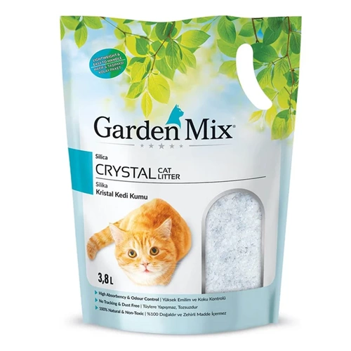 GardenMix Silica Jel Silika Kedi Kumu 3,8 L 1,4 Kg