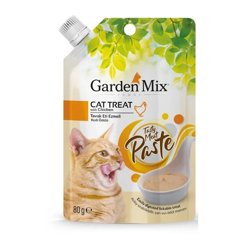 Garden Mix Tavuk Eti Ezmeli Kedi Ödülü 80 gr