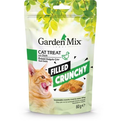 Garden Mix Ördekli İçi Dolgulu Kedi Ödülü 60 gr