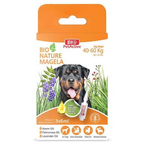 BioPetActive Bio Magela Köpek Bit Pire Dış Parazit Damlası 40-60kg