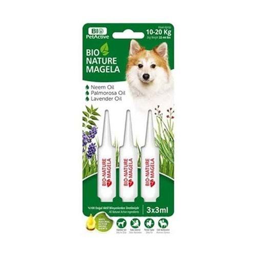 BioPetActive Bio Magela Köpek Bit Pire Dış Parazit Damlası 10-20kg