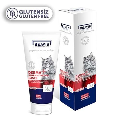 Beavis Derma & Hairball Control Deri Ve Tüy Bakımı Kedi Macunu