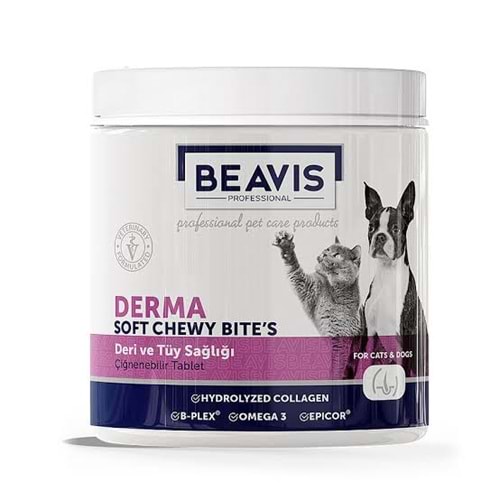 Beavis Derma Deri Ve Tüy Sağlığı İçin Kedi ve Köpek Vitamini