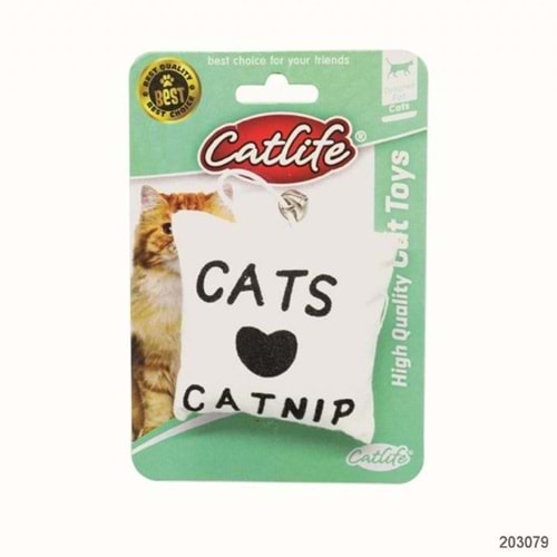 Catlife Zilli Catnip Peluş Yastık Kedi Oyuncağı