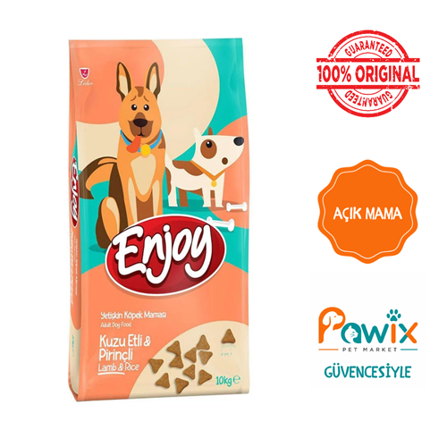 Açık Enjoy Kuzu Etli Köpek Maması 1 Kg