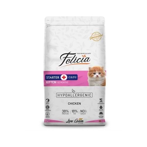 Felicia Kitten 2 Kg Tavuklu Kollejen Kolejenli Hypoallergenic Az Tahıllı Yavru Kedi Maması