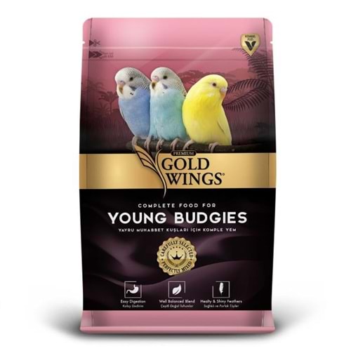 Gold Wings Premium Karışık Yavru Muhabbet Kuşu Yemi 1 Kg