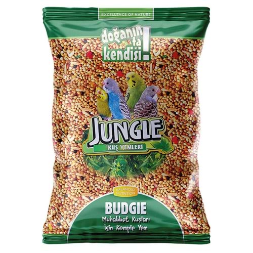 Jungle Poşet Vitaminli Karışık Muhabbet Kuşu Yemi 500 Gr