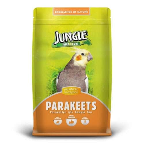 Jungle Vitaminli Karışık Paraket Papağan Yemi 500 Gr