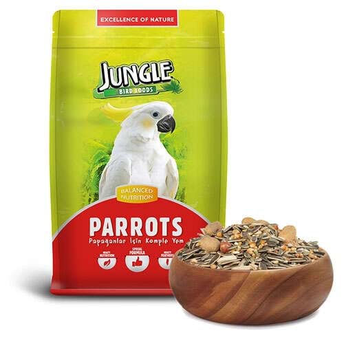 Jungle Vitaminli Karışık Papağan Yemi 500 Gr