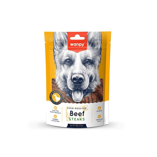 Wanpy Izgara Dana Biftek 100 gr Köpek Ödül Maması