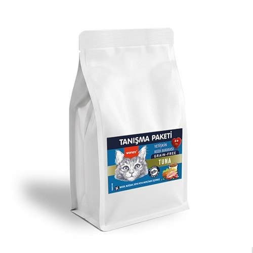 Wanpy Tahılsız Ton Balıklı Yetişkin Kedi Maması 500g