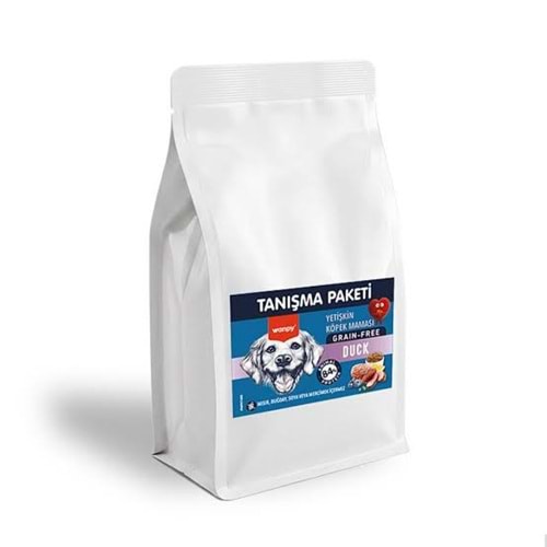 Wanpy Tahılsız Ördekli Yetişkin Köpek Maması 500g