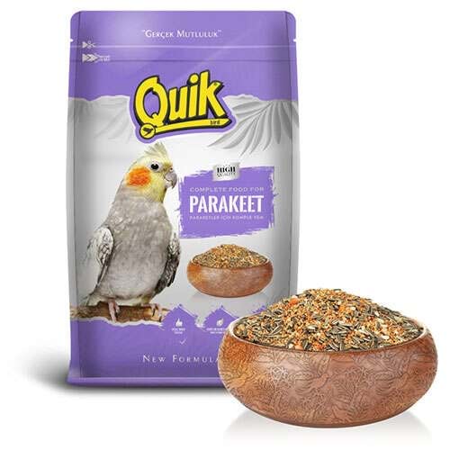 Quik Vitaminli Paraket Yemi 750g Sultan Papağanı Cennet Sevda