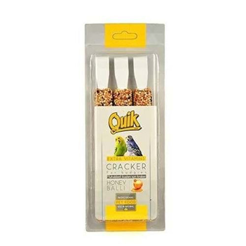 Quik Ballı Kraker 3lü Muhabbet Kuşu Krakeri