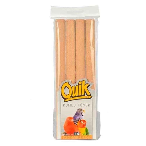 Quik Kumlu Tünek Kuşlar İçin Tırnak Törpüleyici 4lü Paket