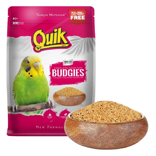Quik 750+250g Muhabbet Kuşu Yemi 750g