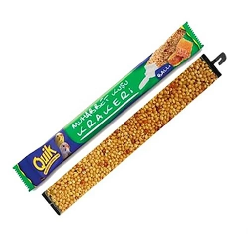 Quik Ballı Kraker Muhabbet Kuşu Krakeri 26g Tekli