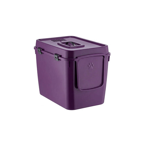 Reflex Handor Kapalı Kedi Tuvaleti Mor 72L 575x390x435mm