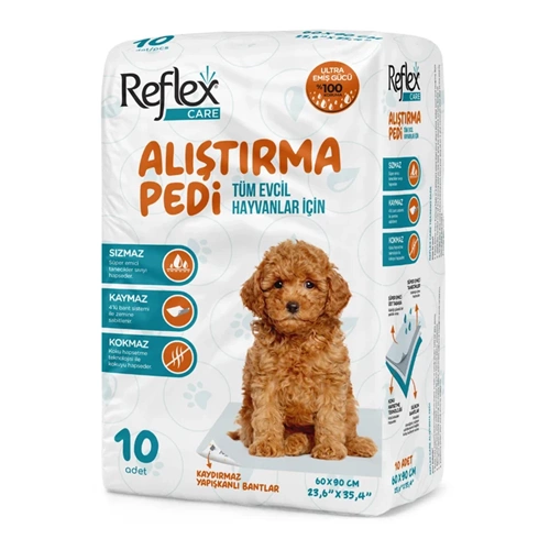 Reflex Care Köpek Alıştırma Çiş Tuvalet Pedi 60x90cm 10lu Paket