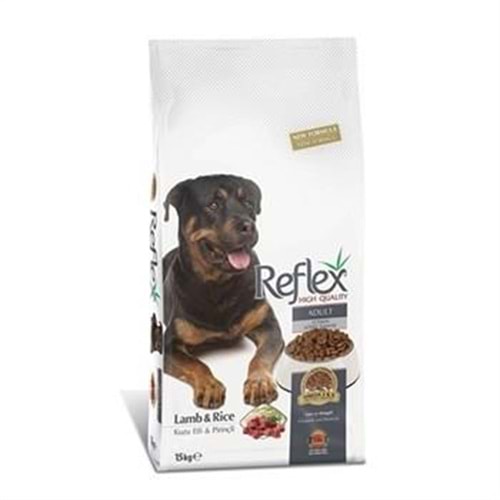 Reflex Kuzu Etli Yetişkin Köpek Maması 15 kg