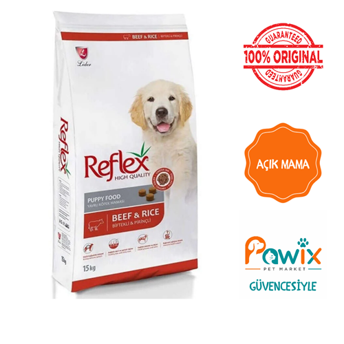 Açık Reflex Biftekli Yavru Köpek Maması 1 kg