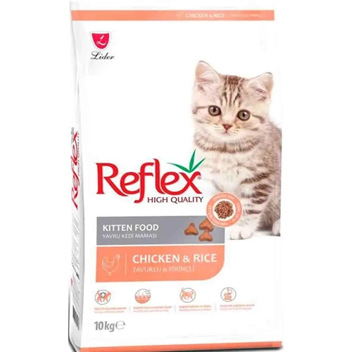 Reflex Kitten Tavuklu Yavru Kedi Maması 10 Kg
