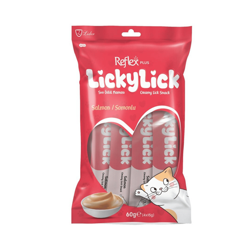 Reflex LickyLick Somonlu Sıvı Ödül Maması 60 gr