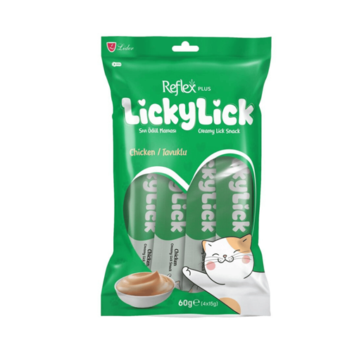 Reflex LickyLick Tavuklu Sıvı Ödül Maması 60 gr