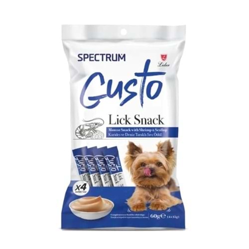 Spectrum Gusto Karidesli & Deniz Taraklı Sıvı Köpek Ödül Maması 60gr