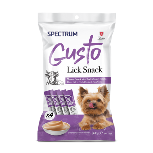 Spectrum Gusto Dana Etli Patatesli Sıvı Köpek Ödül Maması 60gr