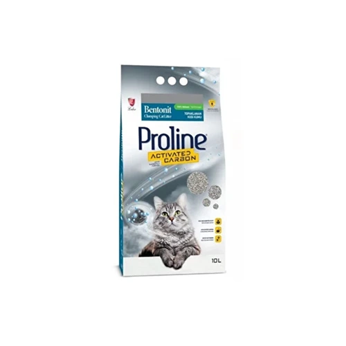 Proline 10L Aktif Karbonlu Bentonit Topaklaşan Kedi Kumu