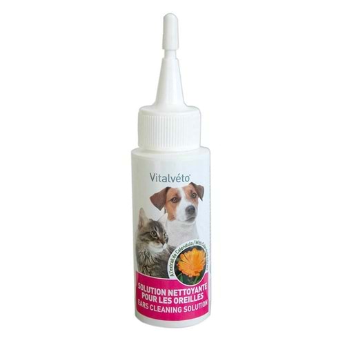 Vitalveto Kedi Köpek Kulak Temizleyici 60ml