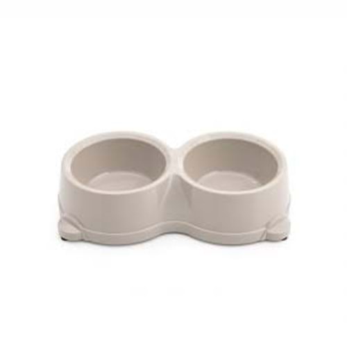 Vindex Bella Duo İkili Plastik Kedi Köpek Mama Su Kabı 300x2ml