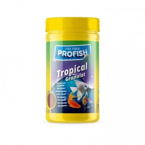 Profish Tropical Granulat Akvaryum Balıkları İçin Dip Yemi 100ml