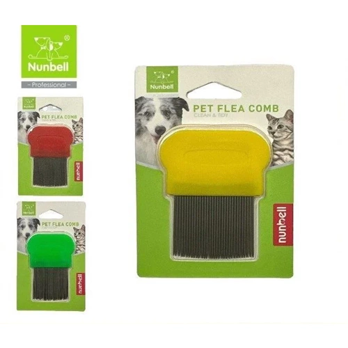 Nunbell Kedi Köpek Bit Pire Tarağı